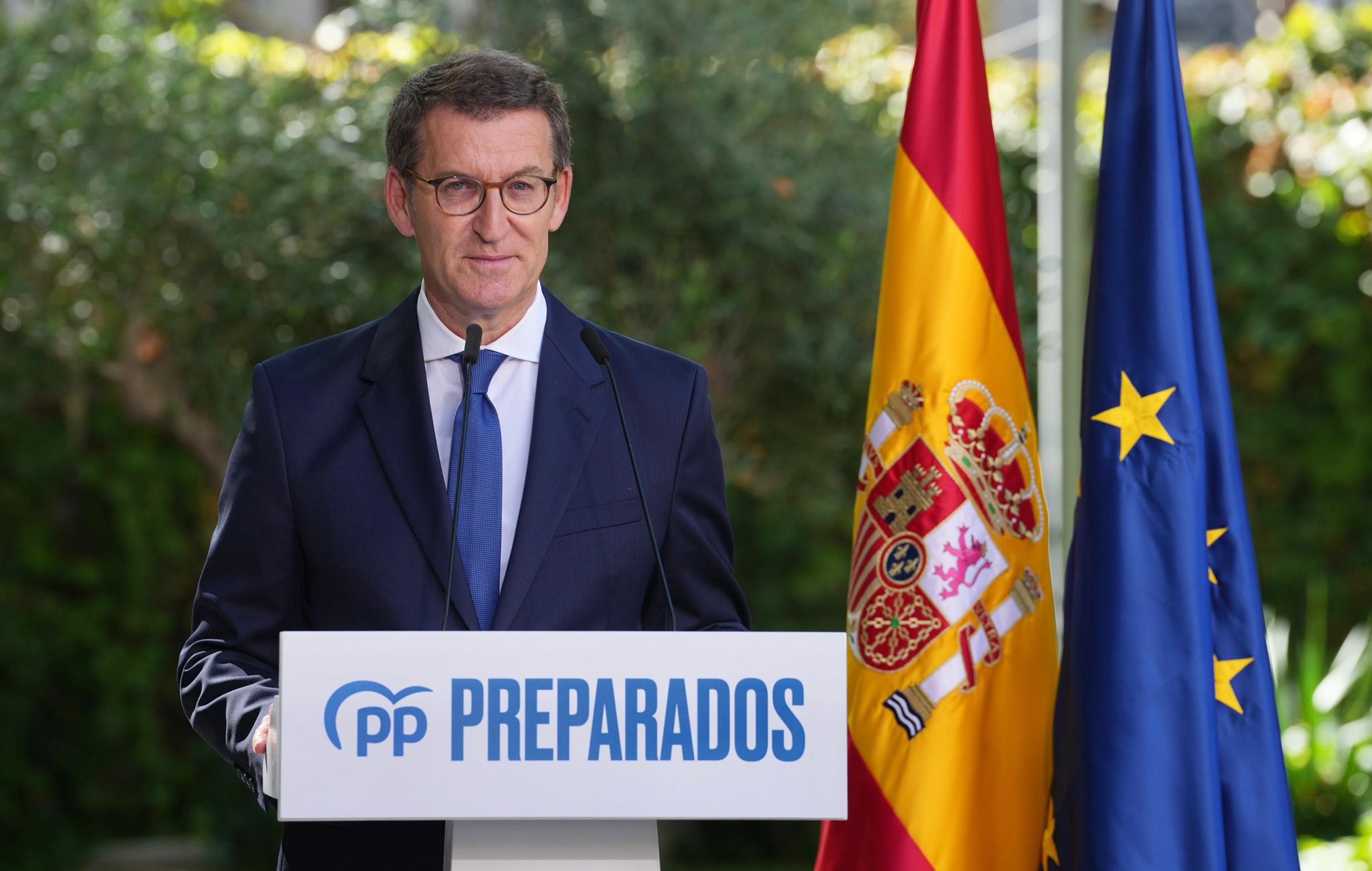 Feijóo critica Sánchez per "improvisar" el pla d'estalvi energètic i reclama una conferència de presidents