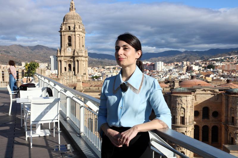 La directora de la pel·lícula 'Los pequeños amores', Celia Rico, al Festival de Màlaga