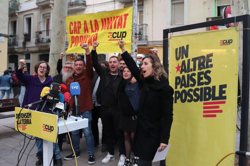 La CUP fa una crida al vot el 12-M per garantir polítiques socials: "No ens pensem resignar"