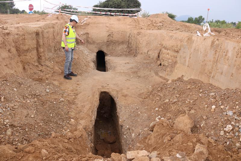 Les obres d'un centre comercial a Sabadell deixen al descobert el segon aqüeducte subterrani més important de Catalunya